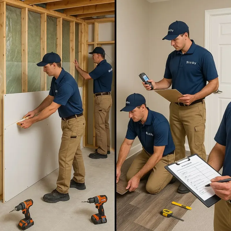 Repairs and Reconstruction process in Tremonton, UT